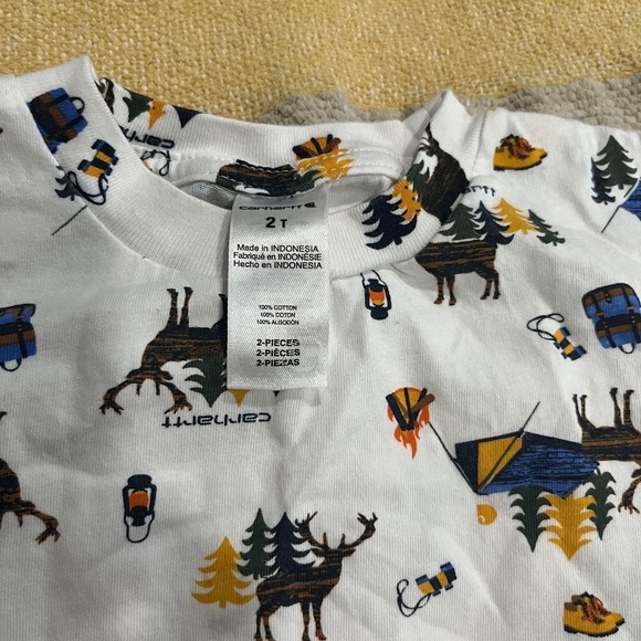 B 2   Carhartt Toddler Tee - Picture 2 of 4